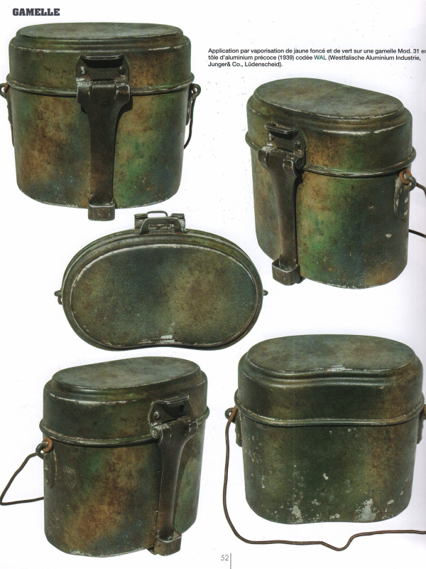 Les équipements camouflés de l'armée allemande 1939-1945