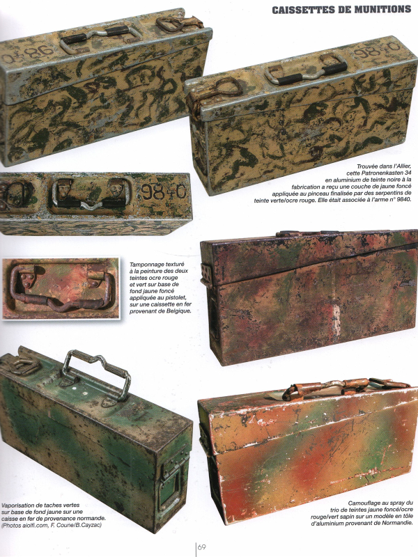 Les équipements camouflés de l'armée allemande 1939-1945