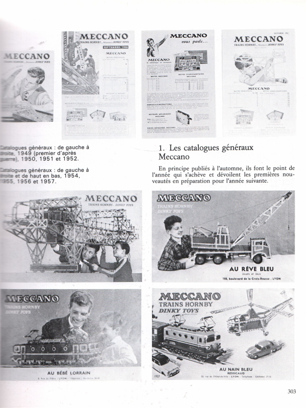 Les Dinky Toys et Dinky Supertoys français Meccano 1933 - 1981