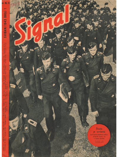Signal magazine No 9 from 1943 Croatian language downloadable PDF