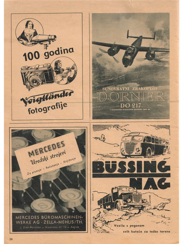 Signal magazine No 9 from 1943 Croatian language downloadable PDF