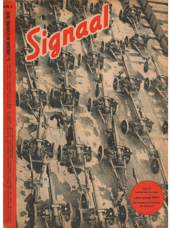 Signal magazine No 1 from 1943 Dutch language downloadable PDF