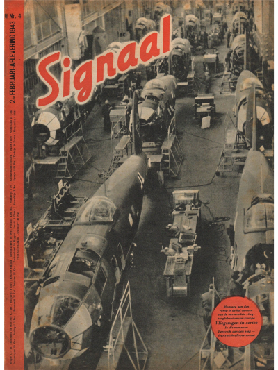 Signal magazine No 4 from 1943 Dutch language downloadable PDF