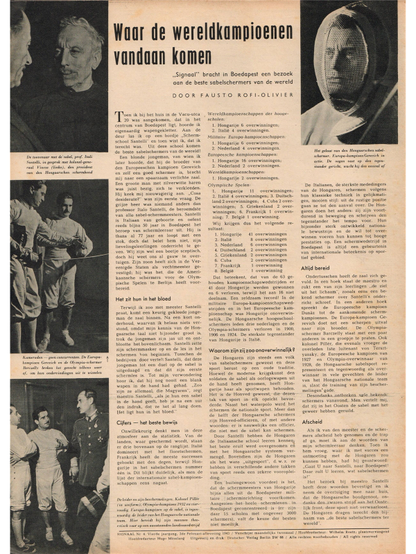 Signal magazine No 4 from 1943 Dutch language downloadable PDF