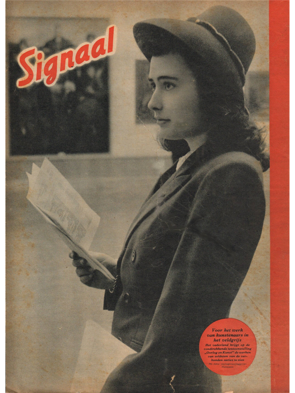 Signal magazine No 4 from 1943 Dutch language downloadable PDF