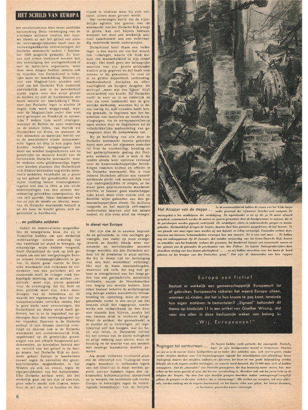Signal magazine No 6 from 1943 Dutch language downloadable PDF
