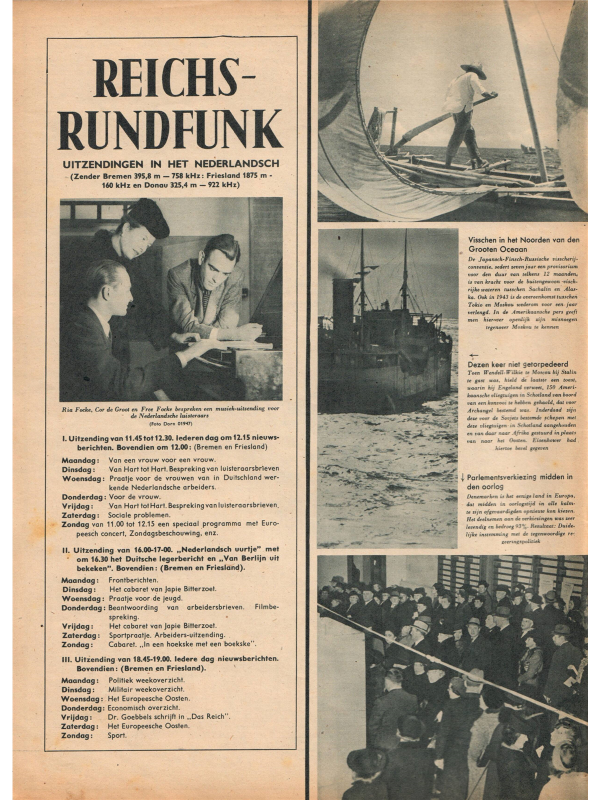 Signal magazine No 11 from 1943 Dutch language downloadable PDF