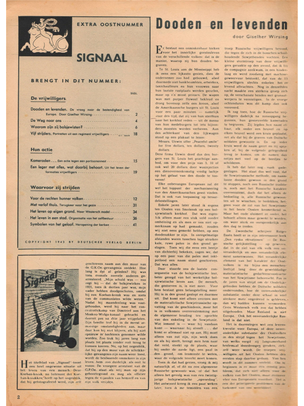 Signal magazine No 24 from 1943 Dutch language downloadable PDF