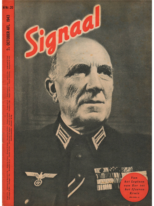 Signal magazine No 20 from 1943 Dutch language downloadable PDF