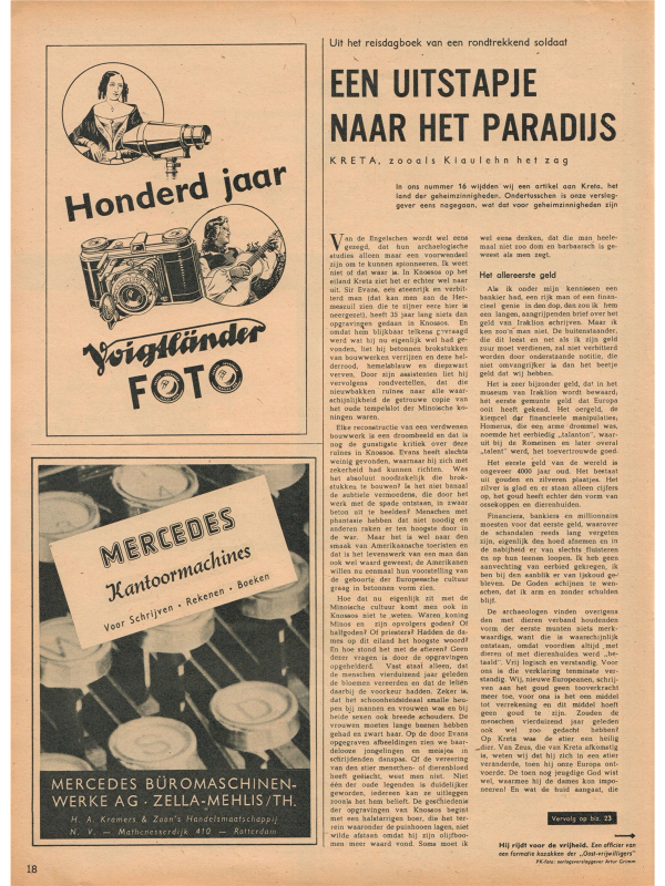 Signal magazine No 20 from 1943 Dutch language downloadable PDF