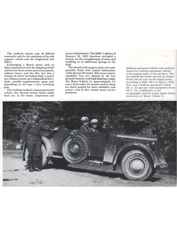 German Personnel Cars in Wartime