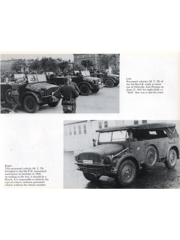 German Personnel Cars in Wartime