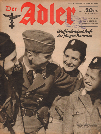 Der Adler No 4 1941 german edition downloadable PDF