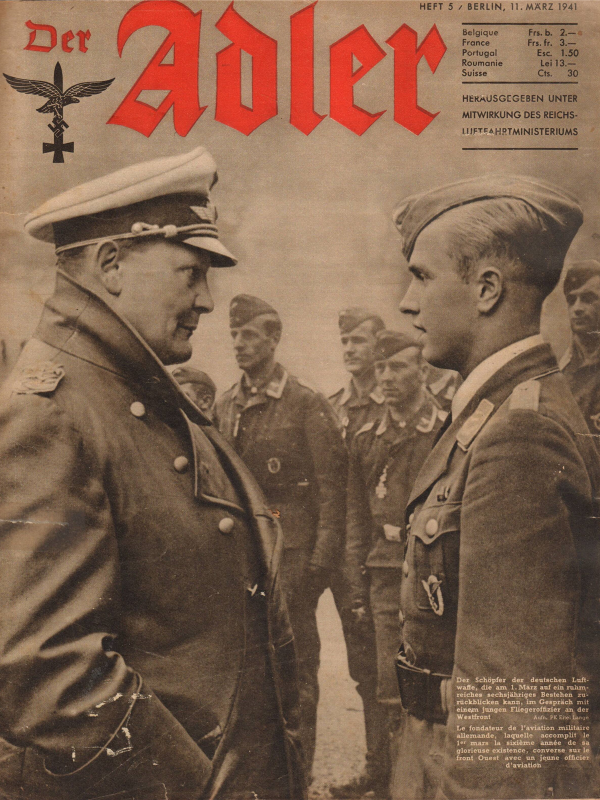 Der Adler No 5 1941 dual french/german edition downloadable PDF