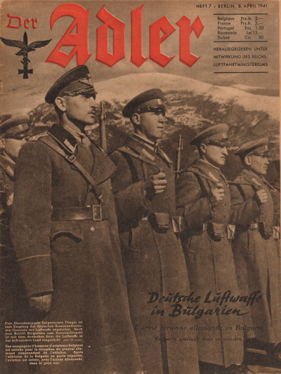 Der Adler No 7 1941 dual french/german edition downloadable PDF