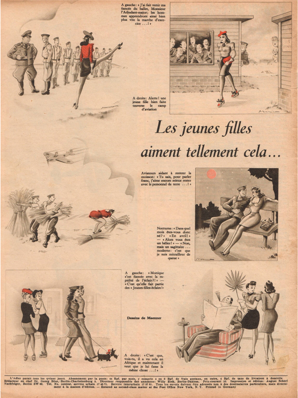 Der Adler No 16 1941 french edition downloadable PDF