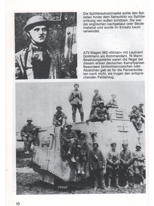 Uniformen der Panzertruppe 1917 bis heute