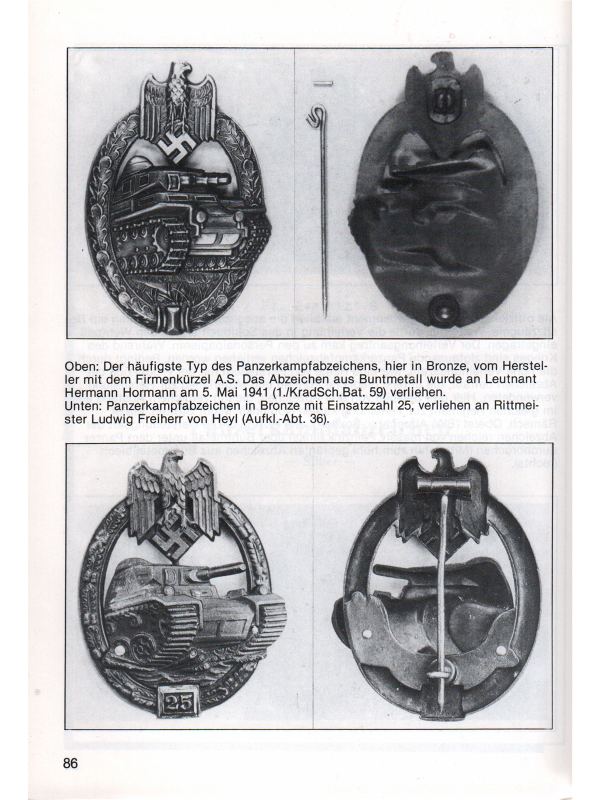 Uniformen der Panzertruppe 1917 bis heute