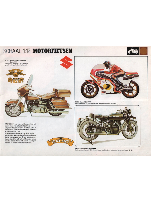 Matchbox models catalogue 1980/81