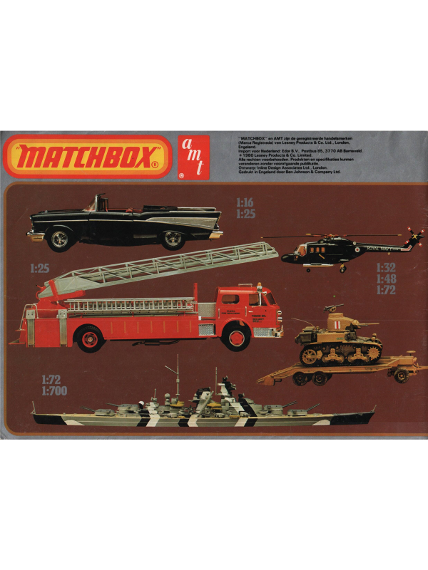 Matchbox models catalogue 1980/81