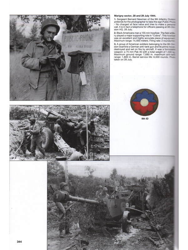 First US Army Normandy 1944