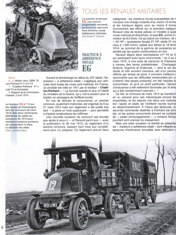 Tous les Renaults militaires 1914-1940