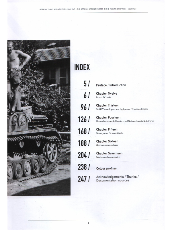 Italienfeldzug: German Tanks and Vehicles 1943-1945 Vol.3