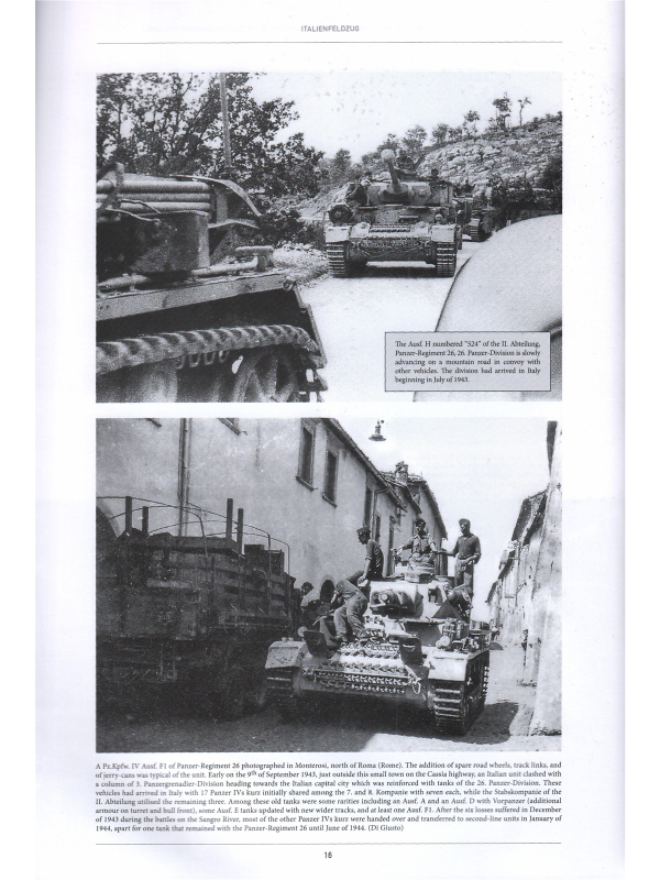 Italienfeldzug: German Tanks and Vehicles 1943-1945 Vol.3