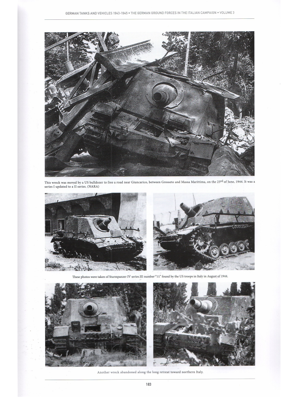 Italienfeldzug: German Tanks and Vehicles 1943-1945 Vol.3