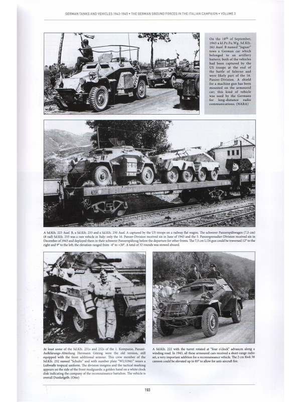 Italienfeldzug: German Tanks and Vehicles 1943-1945 Vol.3