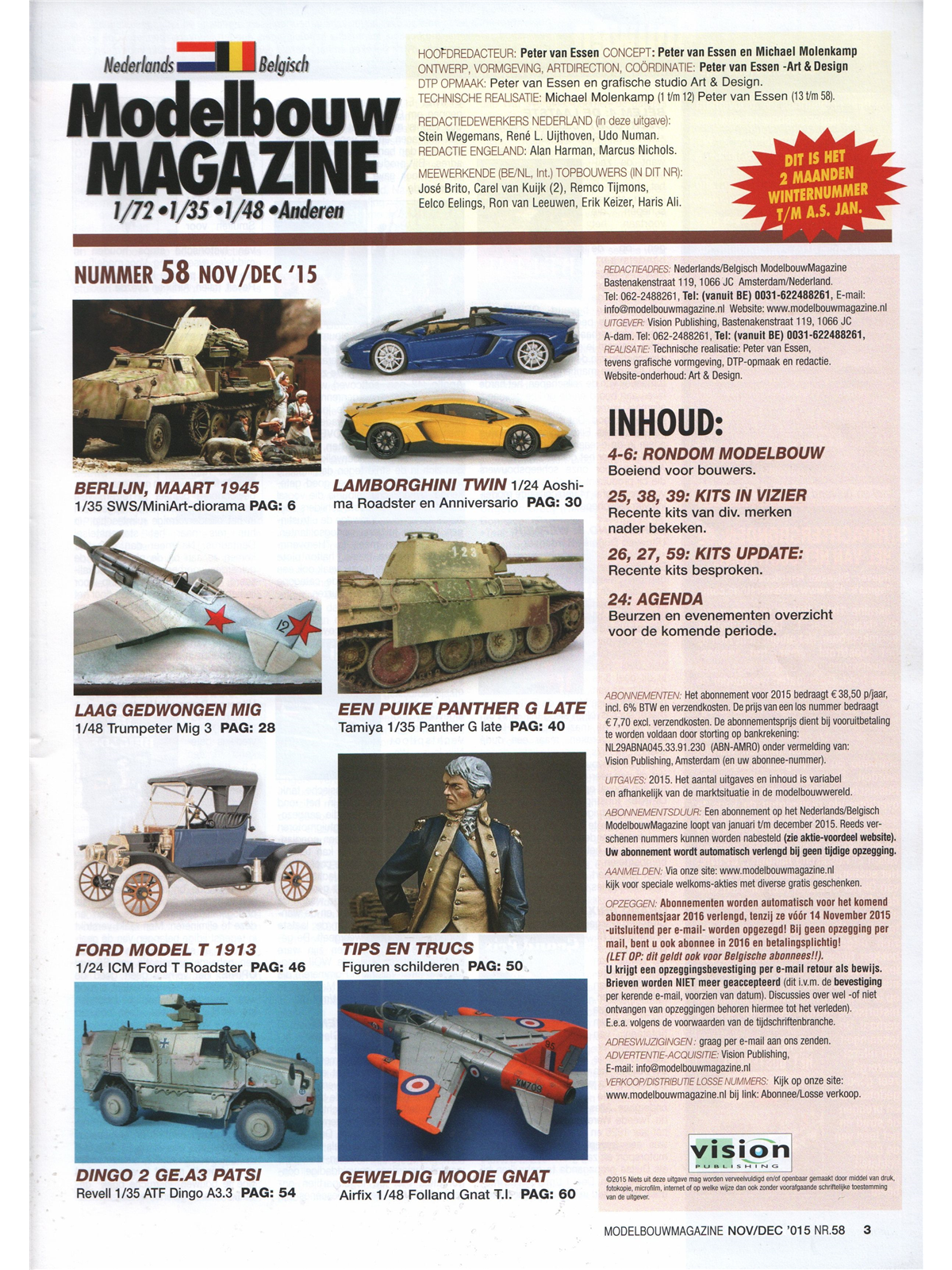 Modelbouw Modelbouw magazine Nr 58 - 20th Century House