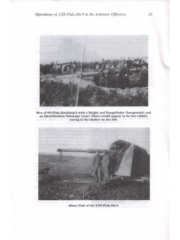 SS Flak Memoir of SS-Sturmmann Helmut Semmler