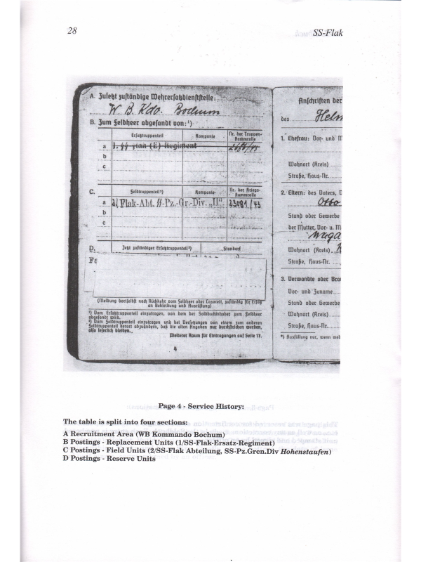 SS Flak Memoir of SS-Sturmmann Helmut Semmler
