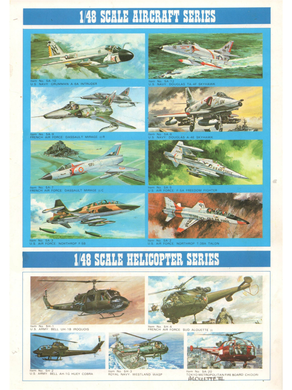 Electronic publication (PDF) Fujimi models catalogue from 1973