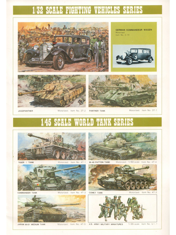 Electronic publication (PDF) Fujimi models catalogue from 1973