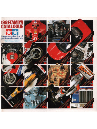 Electronic publication (PDF) Tamiya catalogue from 1991