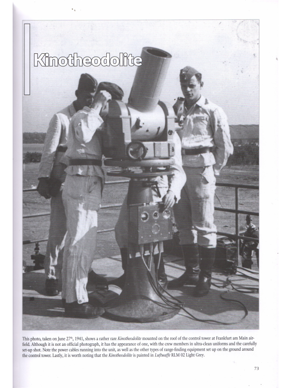 Luftwaffe Search Lights and Range Finding Equipment Vol 1