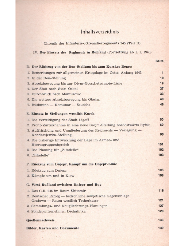 Chronik des Infanterie-Regiments 245 II Teil