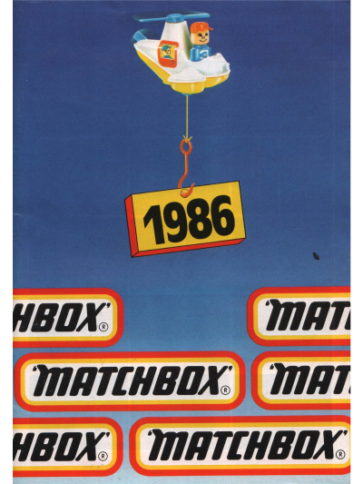 Electronic publication (PDF) Matchbox Collector's catalogue 1986