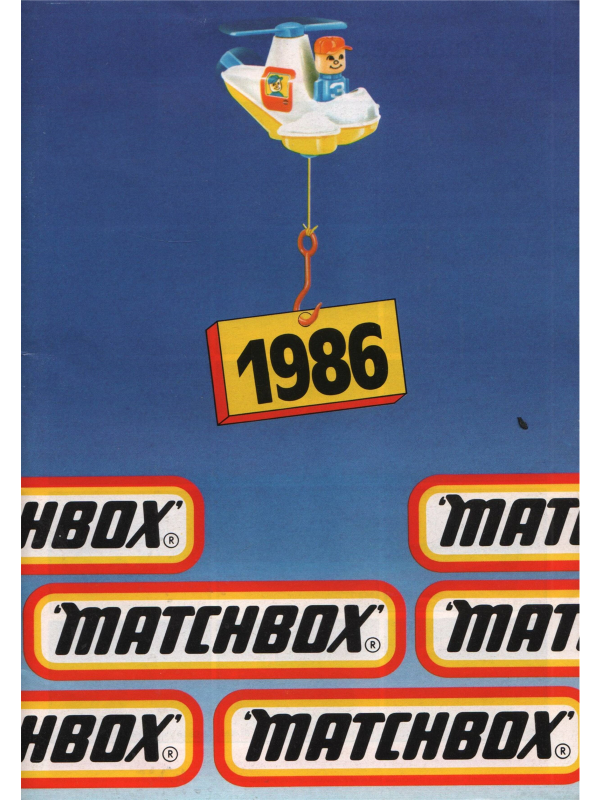 Electronic publication (PDF) Matchbox Collector's catalogue 1986