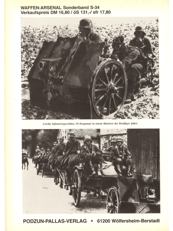 Deutsche leichte und schwere Infanteriegeschütze