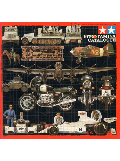 Electronic publication (PDF) Tamiya catalogue from 1976